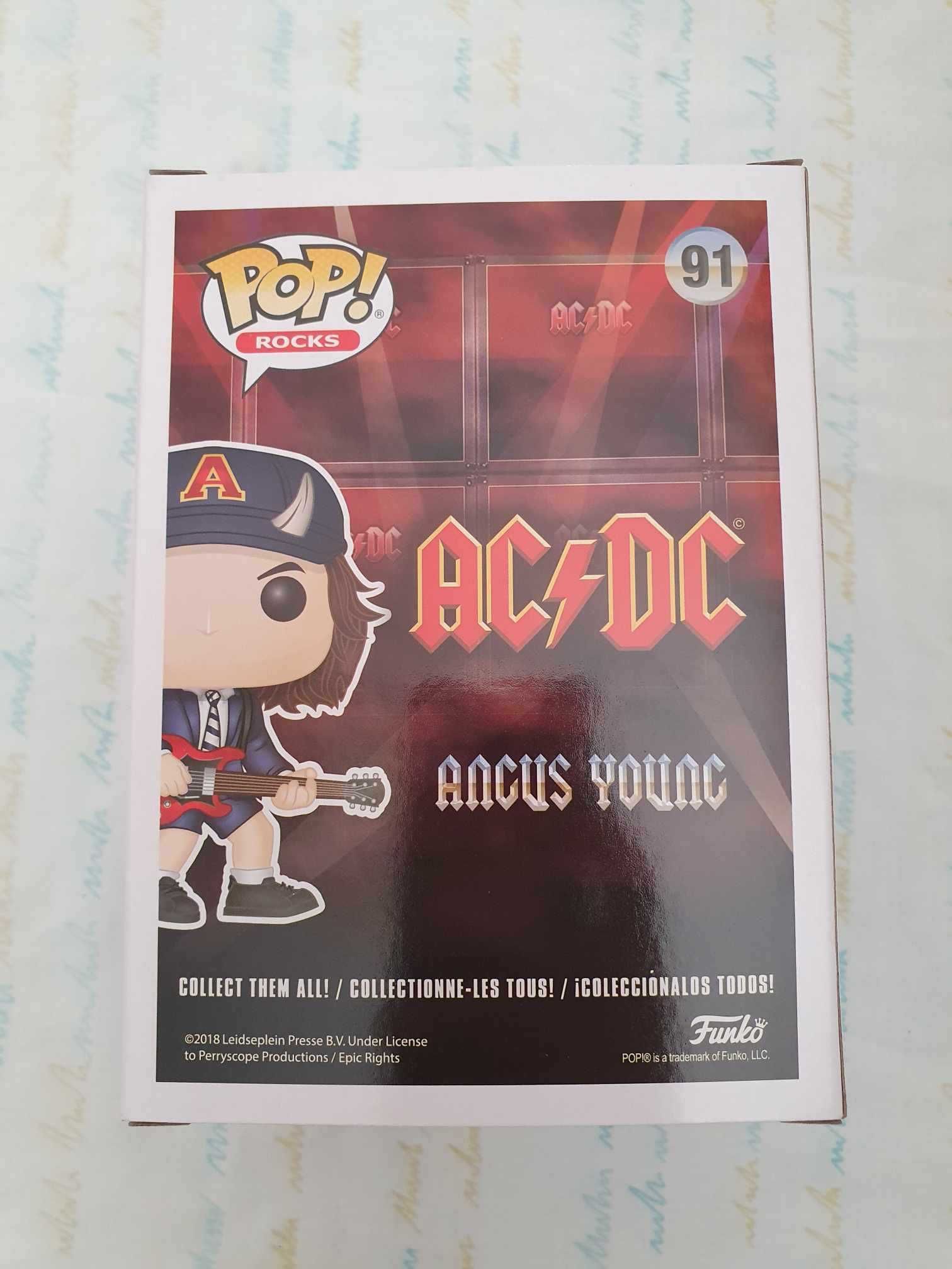 Funko Pop Rocks 91 Chase Edition Angus Young AC DC