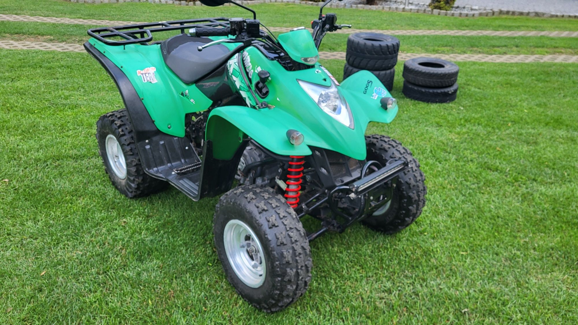 Quad Kymco KXR 250,  2007r Homologacja