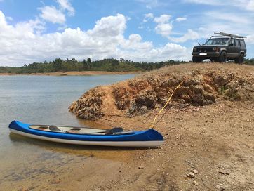 Canoa fibra 3 lugares