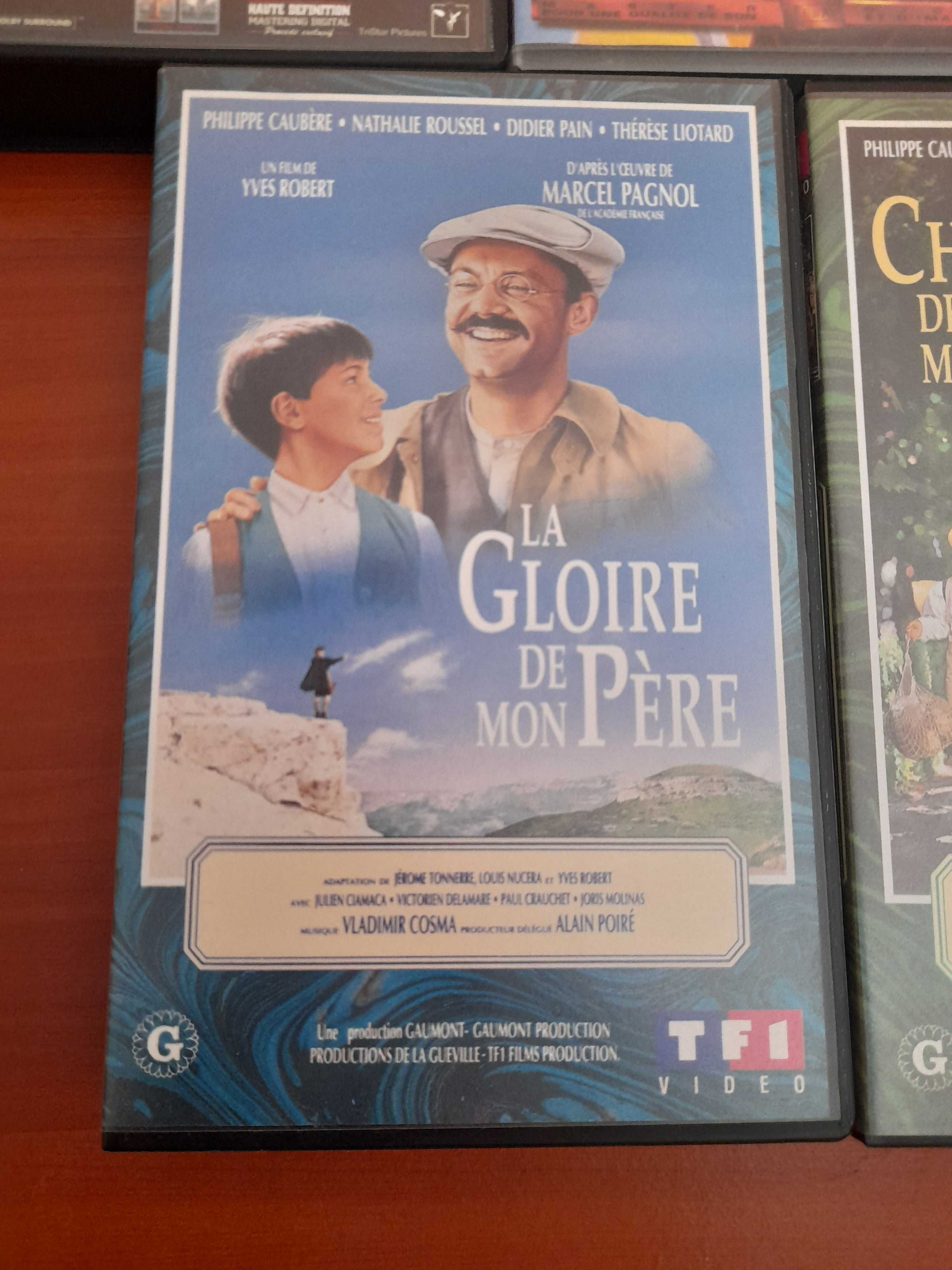 VHS franceses (vários títulos)