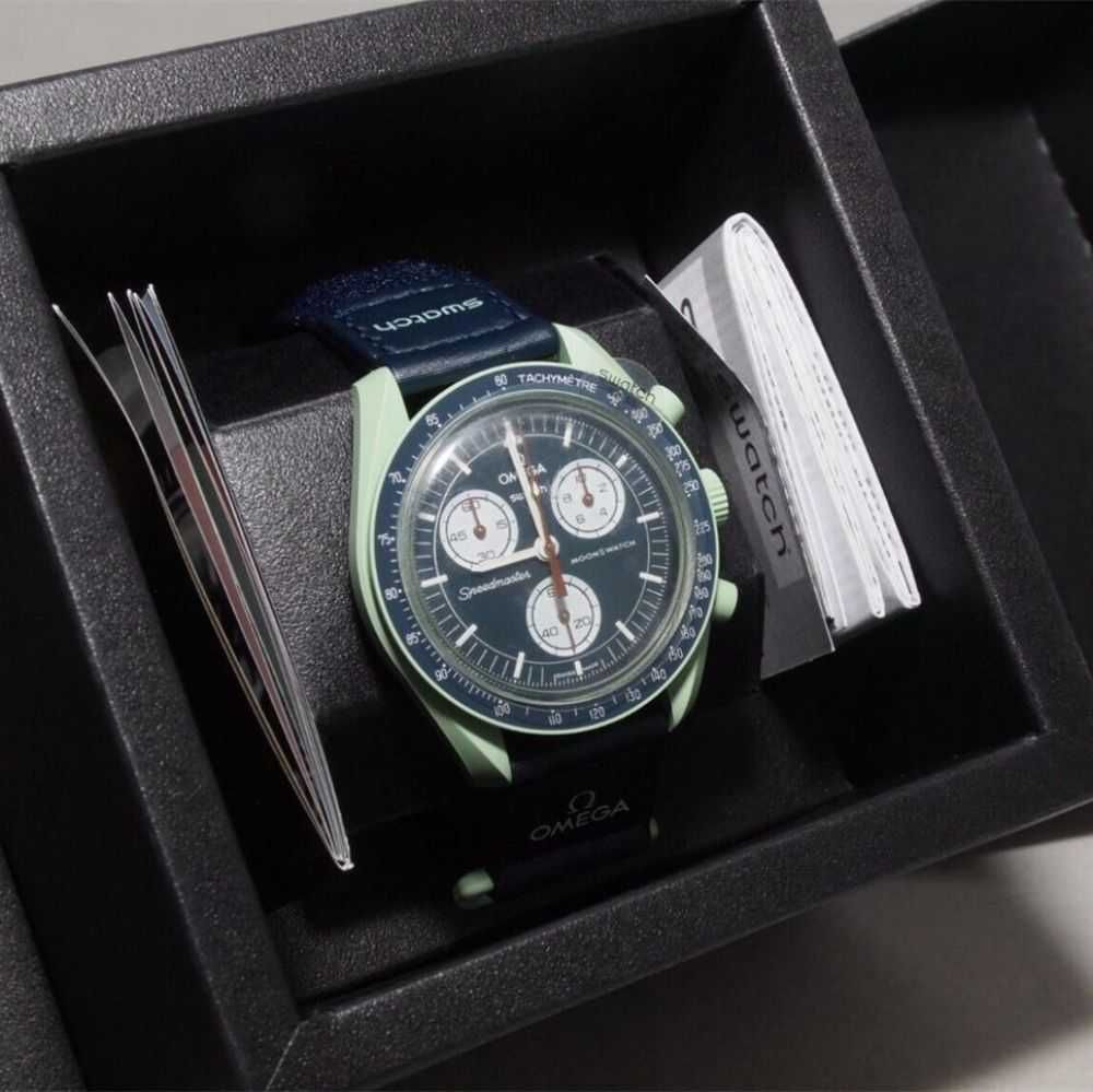 Misja Ziemia: Omega x Swatch SO33G100 Edycja Specjalna