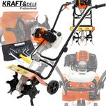 KRAFT&DELE Glebogryzarka Spalinowa Kultywator Ziemi Mocna 9km 340mm
