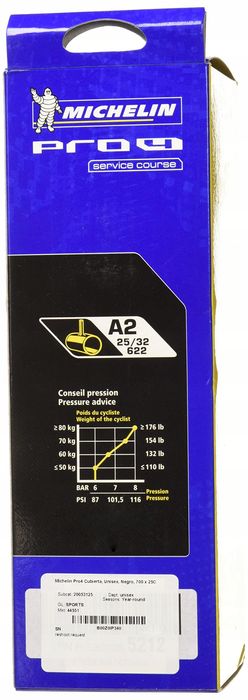 opona rowerowa michelin rozmiar koła 28 cali 215 g