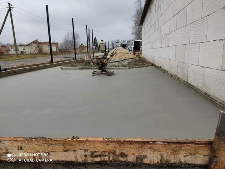 Стяжка підлоги,напів суха стяжка підлоги
