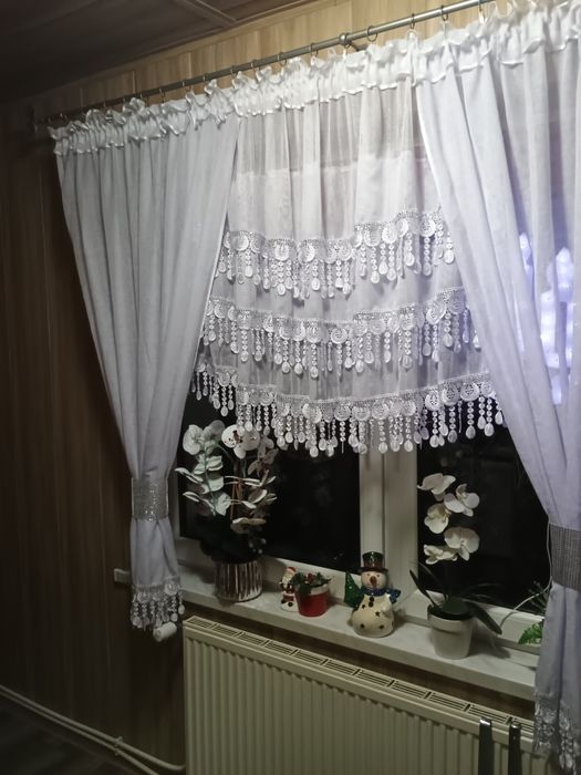 Piękna nowa firanka