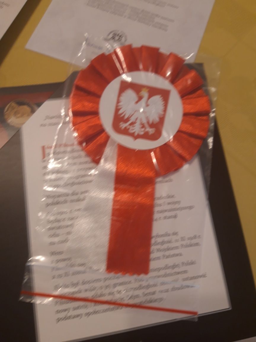 Monety Józef Piłsudski droga do niepodległości. Medale