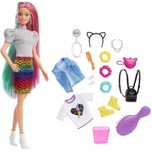 Barbie. GRN81 Lalka z kolorową fryzurą i akcesoriami