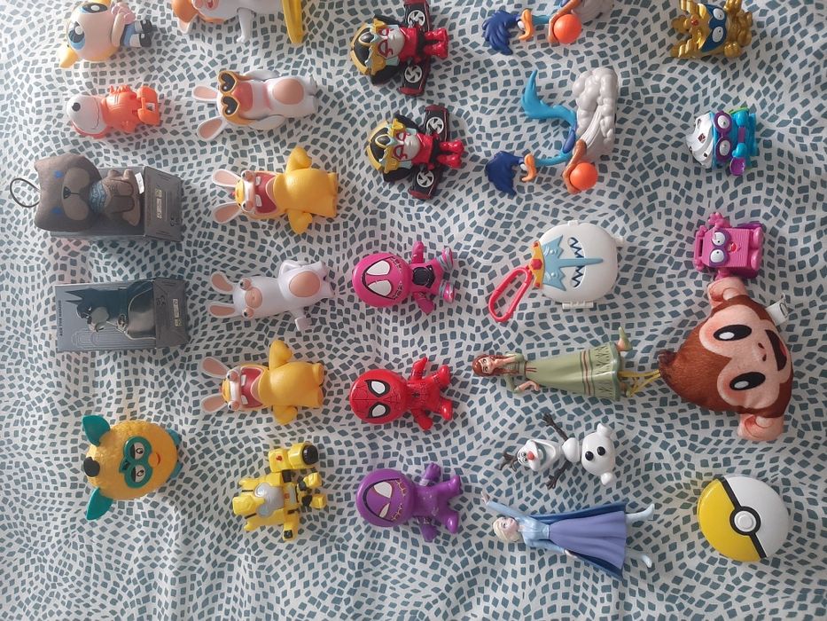 Figuras mcdonalds e burger king