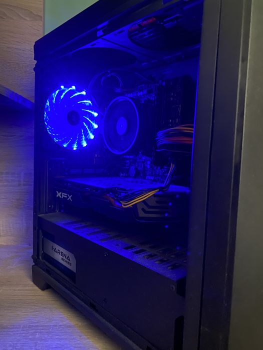 Komputer stacjonarny do gier – Ryzen 5 2400G, RX 580 4GB, 8GB RAM