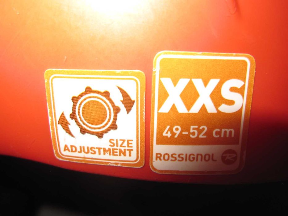 kask narciarski dziecięcy Rossignol XXS 49-52 ze światełkiem