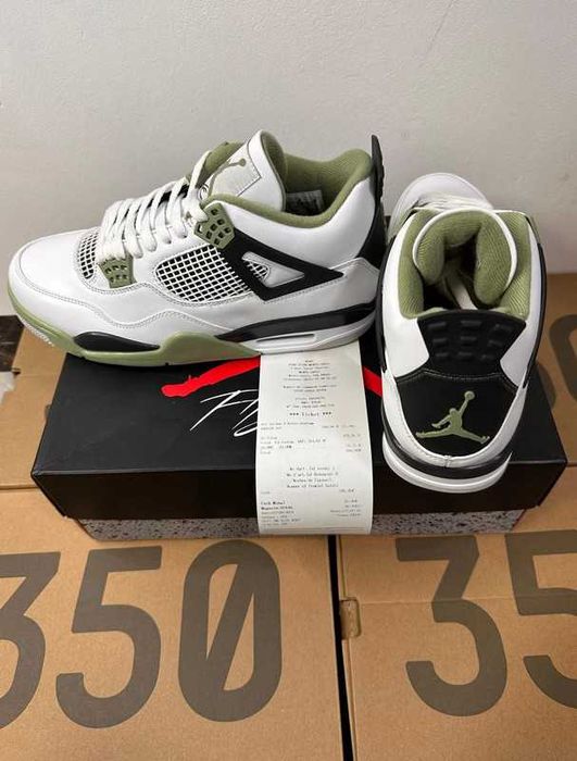 Buty meskie Mokasyny Jordan_4_retro_Seafoam R.45