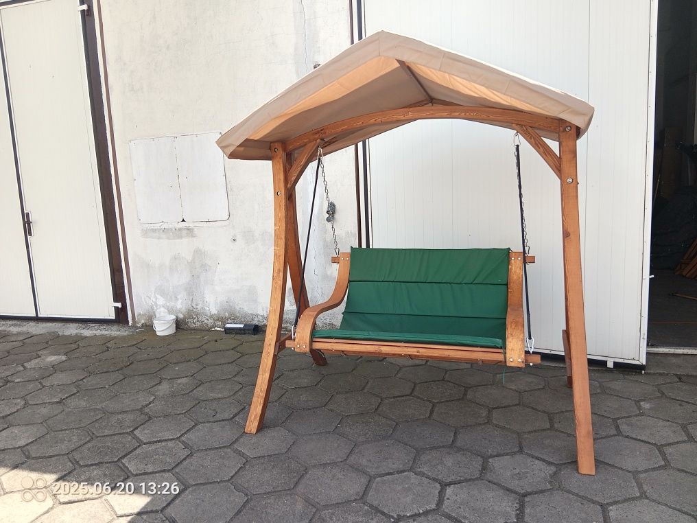 Huśtawka drewniana tahiti blumfeldt