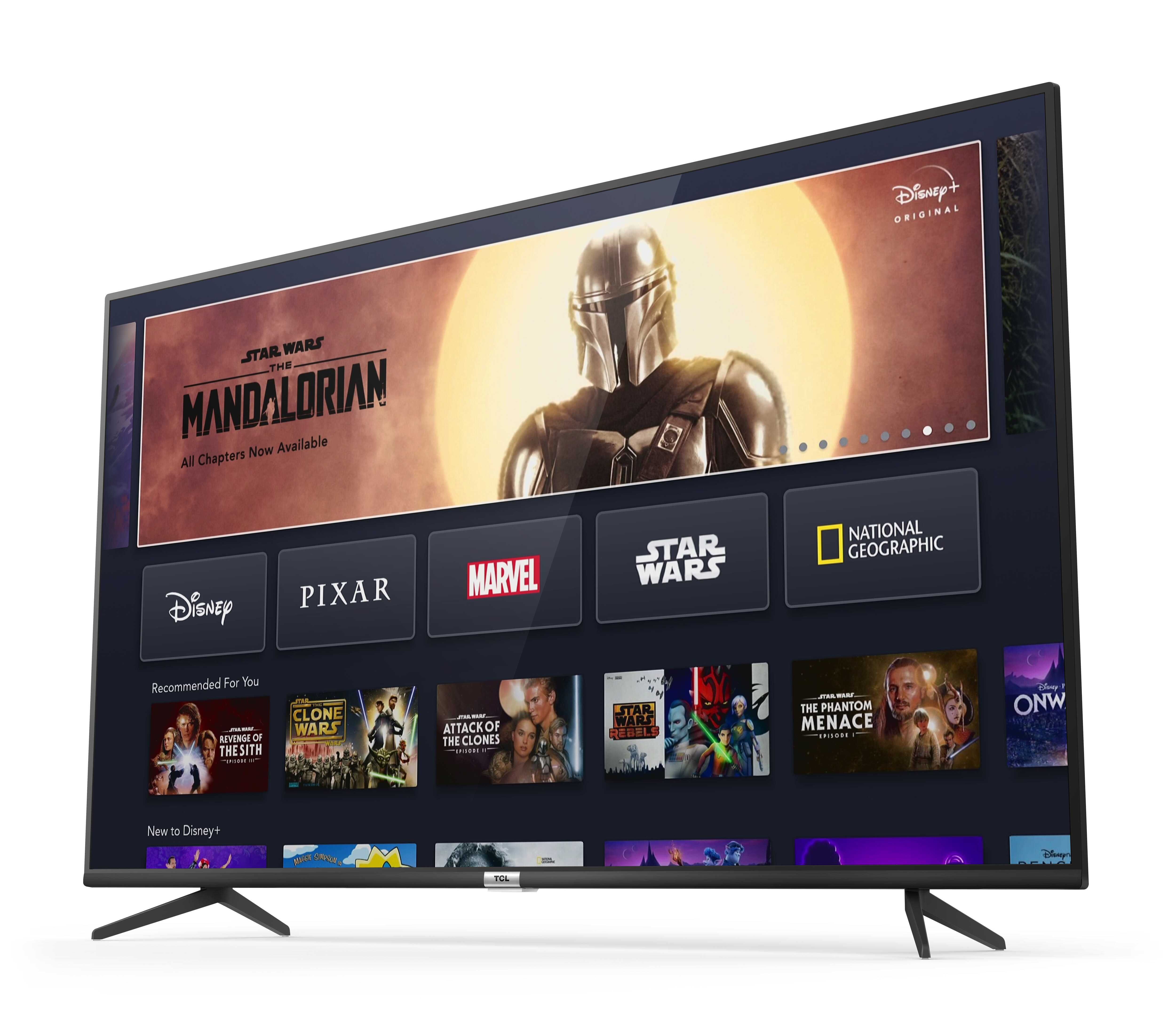 PROMOCJA Telewizor LED 55" TCL 4K HDR AndroidTV WiFi BT DVBT2 Nowy GW