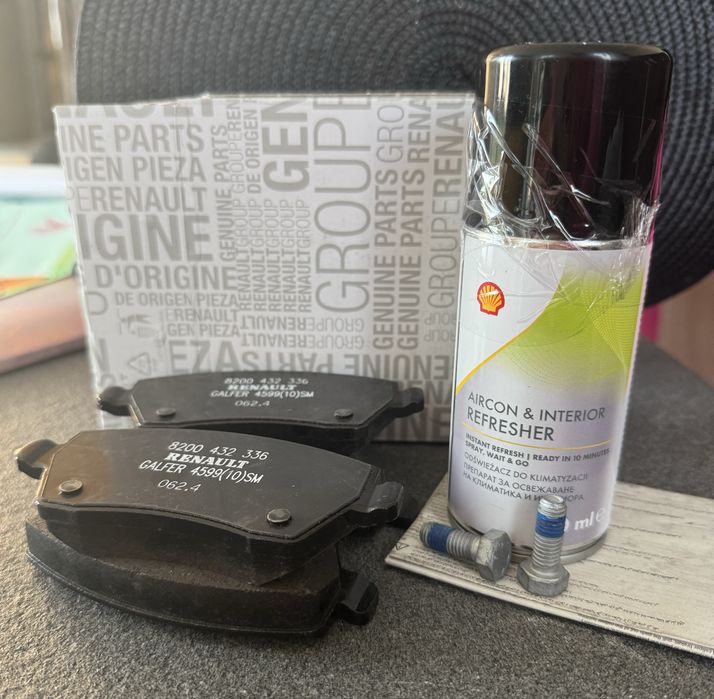 Klocki hamulcowe renault