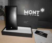 KLIP DO PIENIĄDZE portfel MĘSKI Mont Blanc, skóra 32-004-1