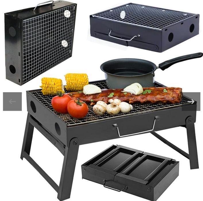 Портативний гриль-барбекю, складаний переносний мангал для дому, дачі