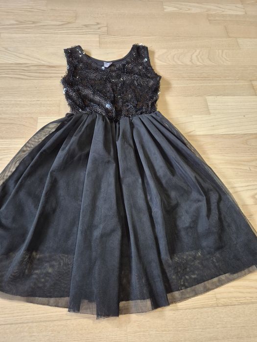 Sukienka  dla dziewczynki z cekinami
