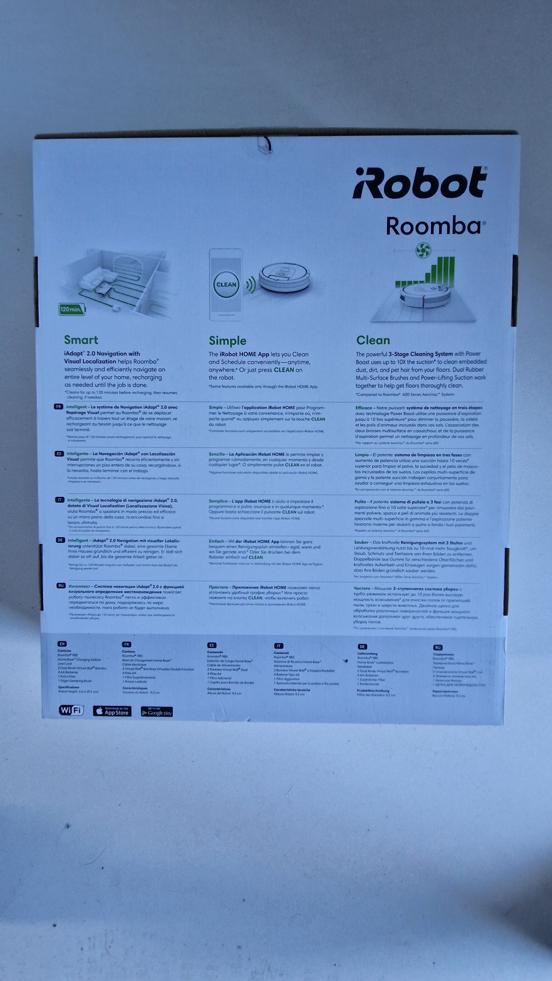 Robot sprzątający iRobot Roomba 980