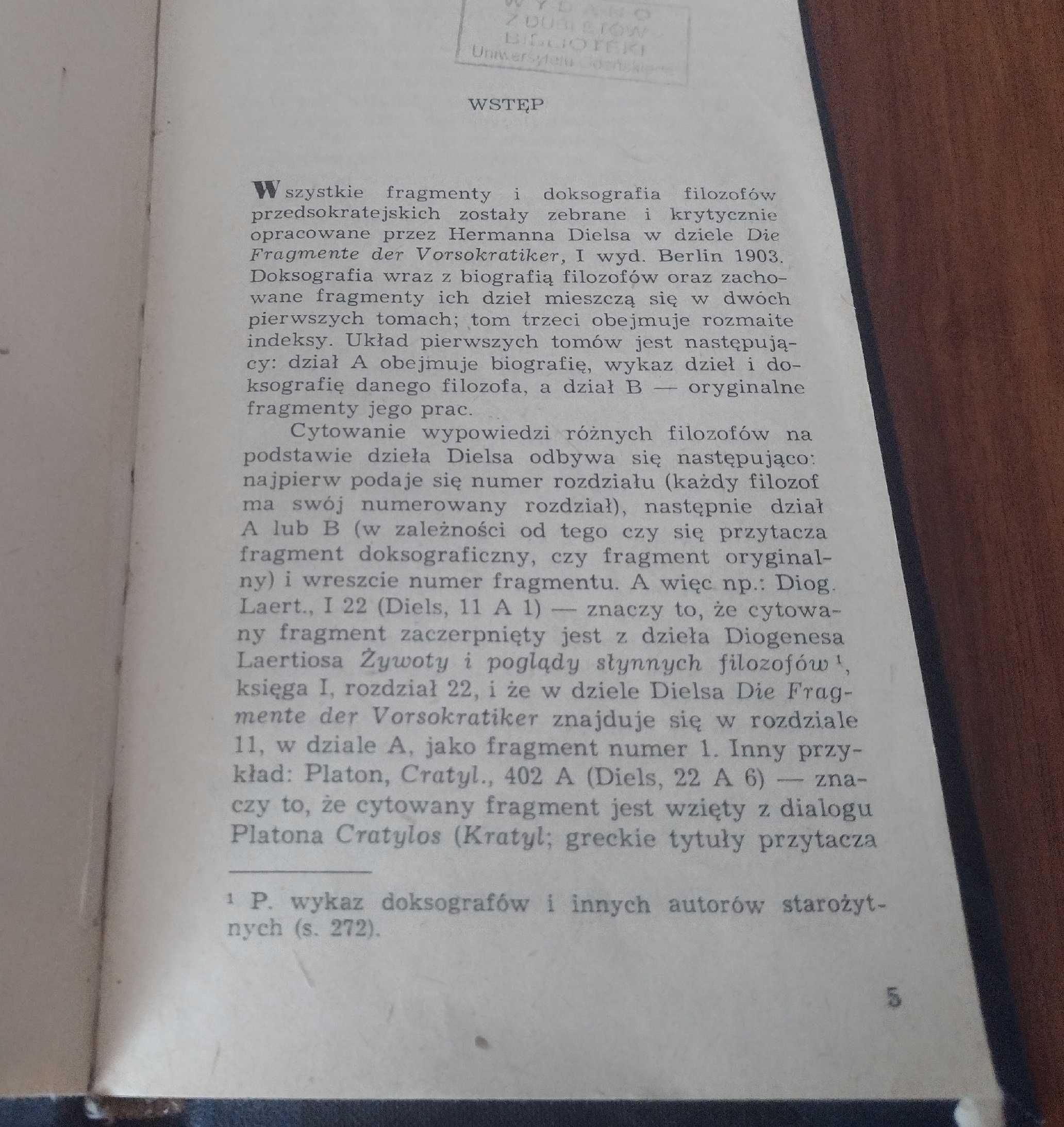 Materialiści greccy w epoce przedsokratejskiej / Kazimierz Leśniak