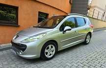 Peugeot 207SW 1.4 benzyna 88KM~Niski Przebieg~Klima~Zadbany~Alufelgi~B