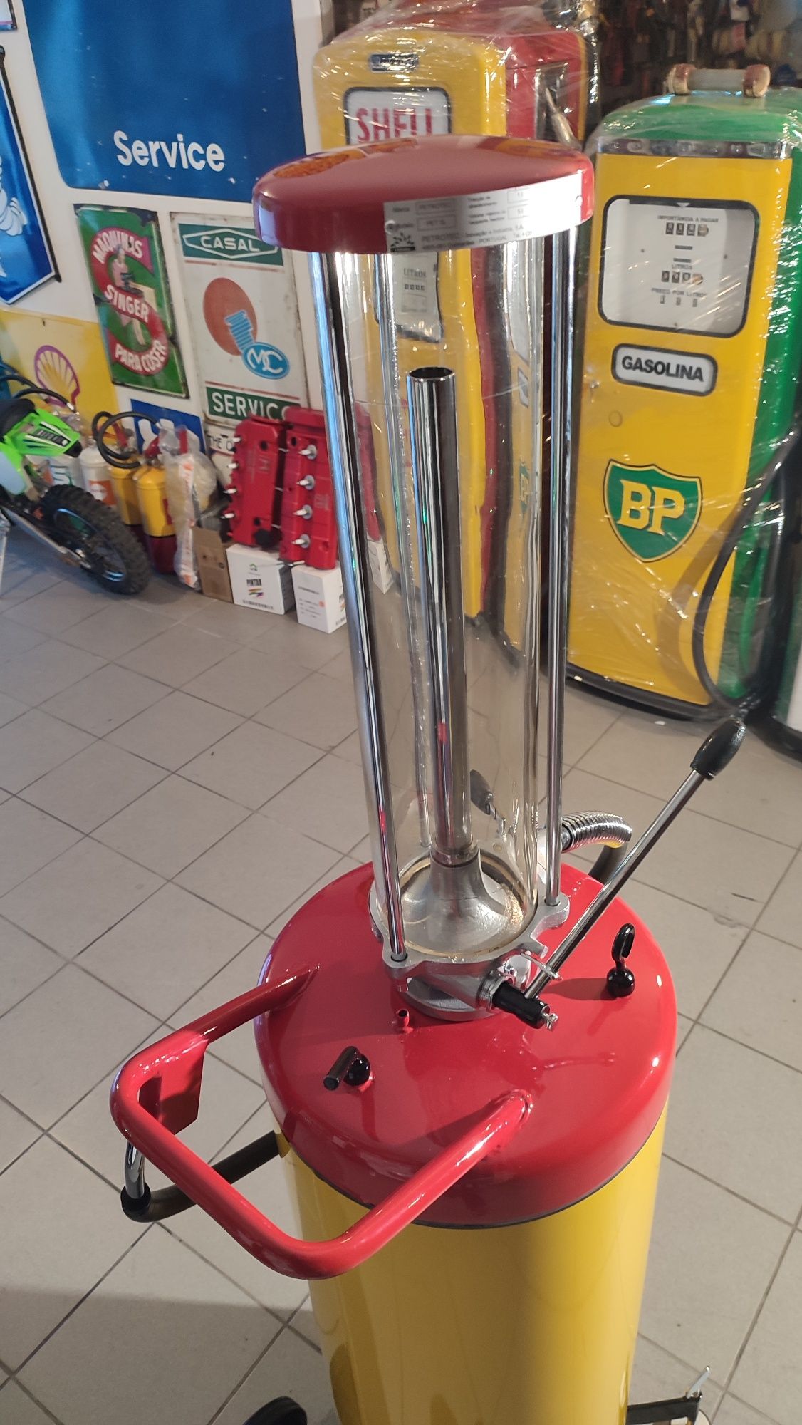 Bomba de gasolina Shell