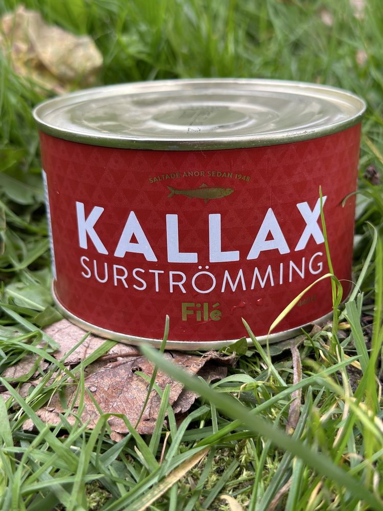 Сюрстремінг Surstromming kallax 440g делікатес сюрстрьоминг подарунок