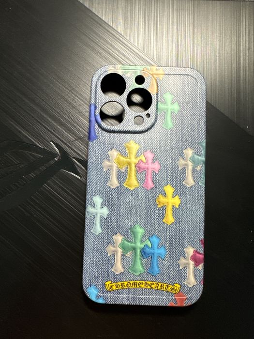 Чехол на айфон 13 pro chrome hearts