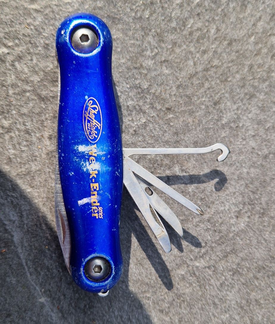 Sheffield Week - ender stary angielski scyzoryk multitool.