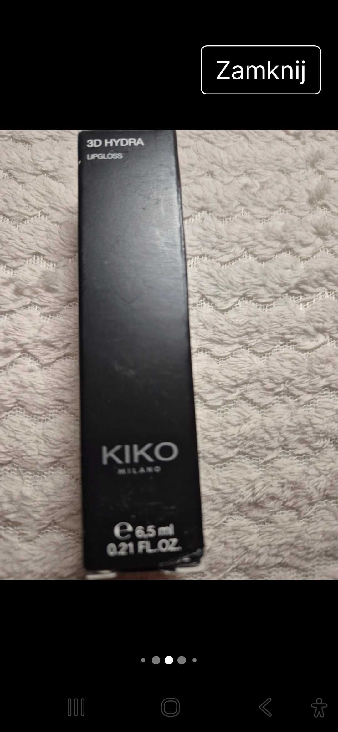 Błyszczyk Lip gloss do ust 3 Hydra 15 kiko milano