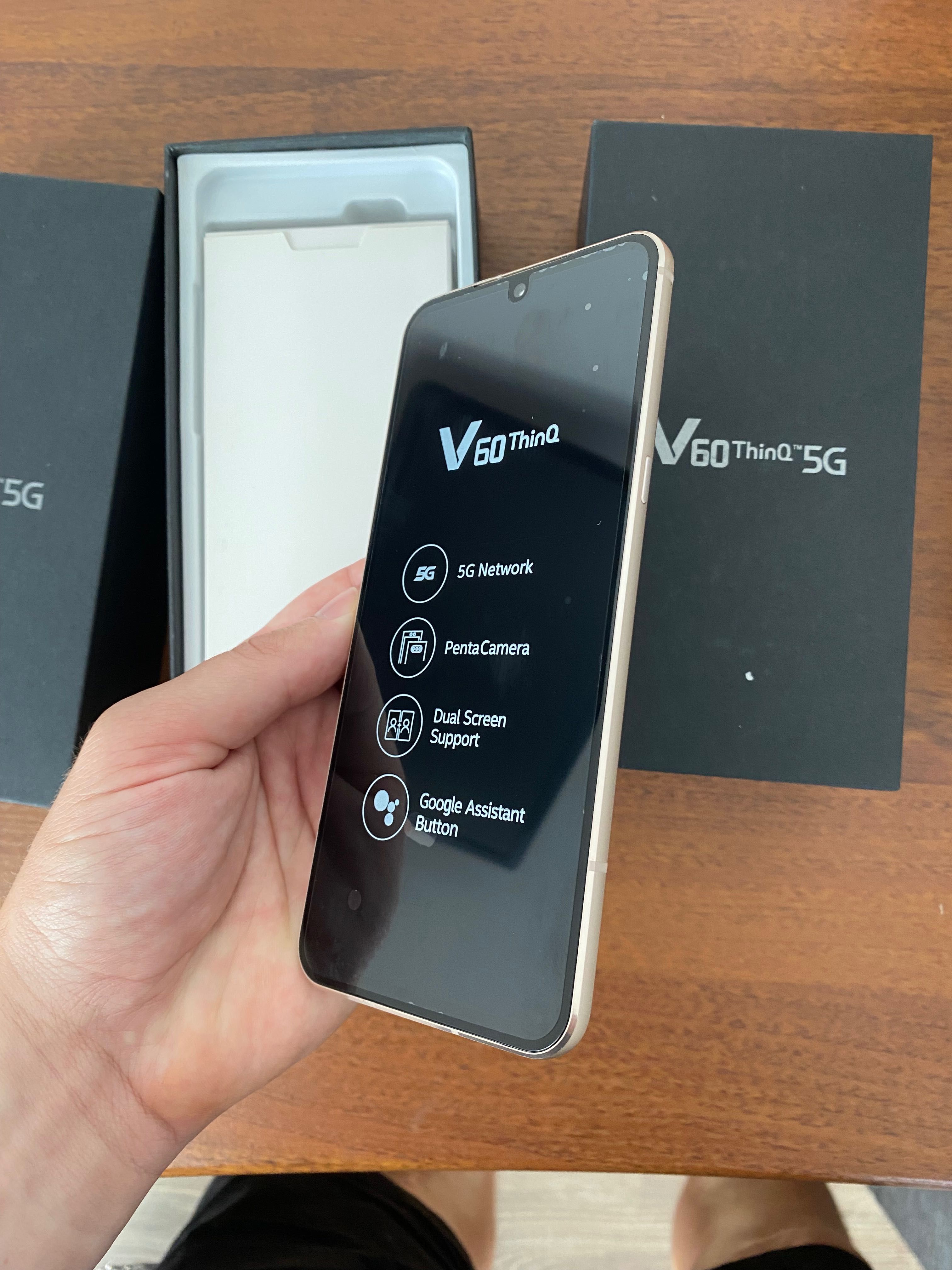 Новые LG V60 ThinQ 8/128gb original! Запечатан