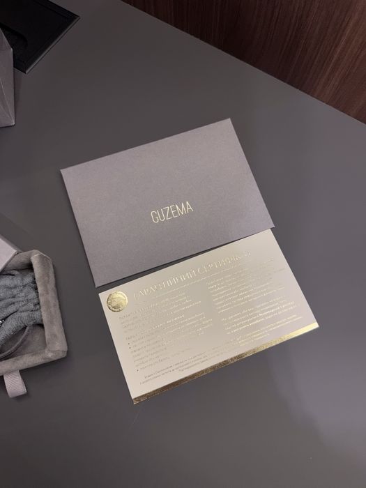 Сережки з білого золота Guzema Sova Van cleef Cartier messika