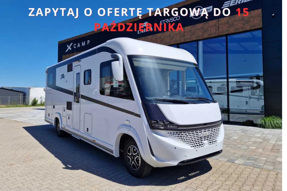 JEDYNY W POLSCE Kamper Integra Laika KREOS H5109  XCAMP Adria Hymer