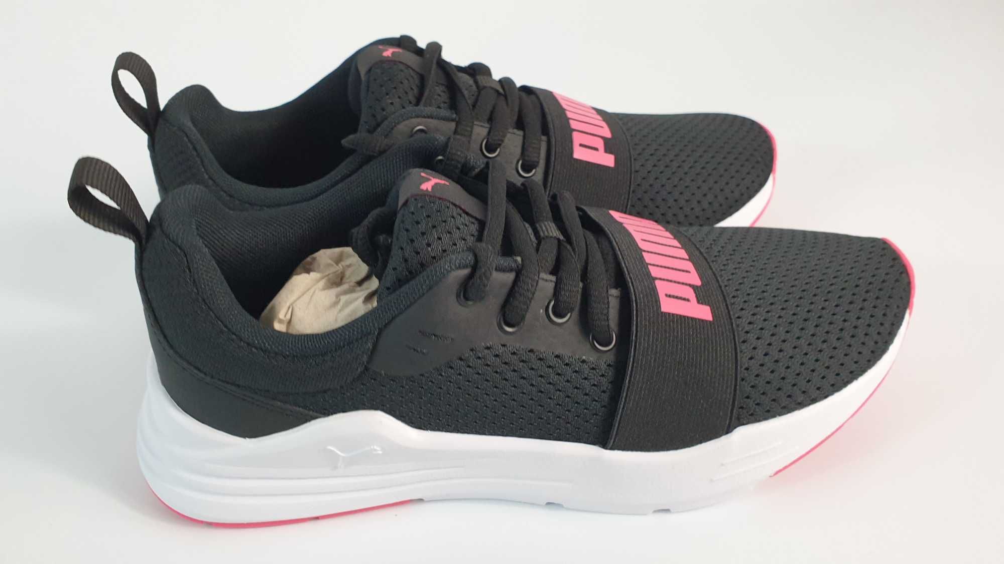 Puma buty sportowe tworzywo sztuczne czarny rozmiar 38