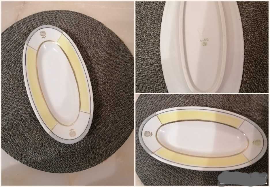 Чайная и кофейные пары ,чашки, селедочница винтажные фарфор