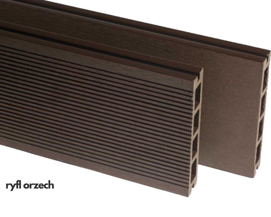 deska tarasowa kompozytowa PACO RYFLOWANA brąz grafit szary 5,8m mb