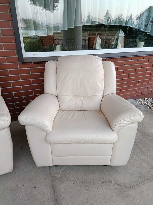 Sprzedam wypoczynek ze skóry -Skóra -skórzany –skórzana -skórzane