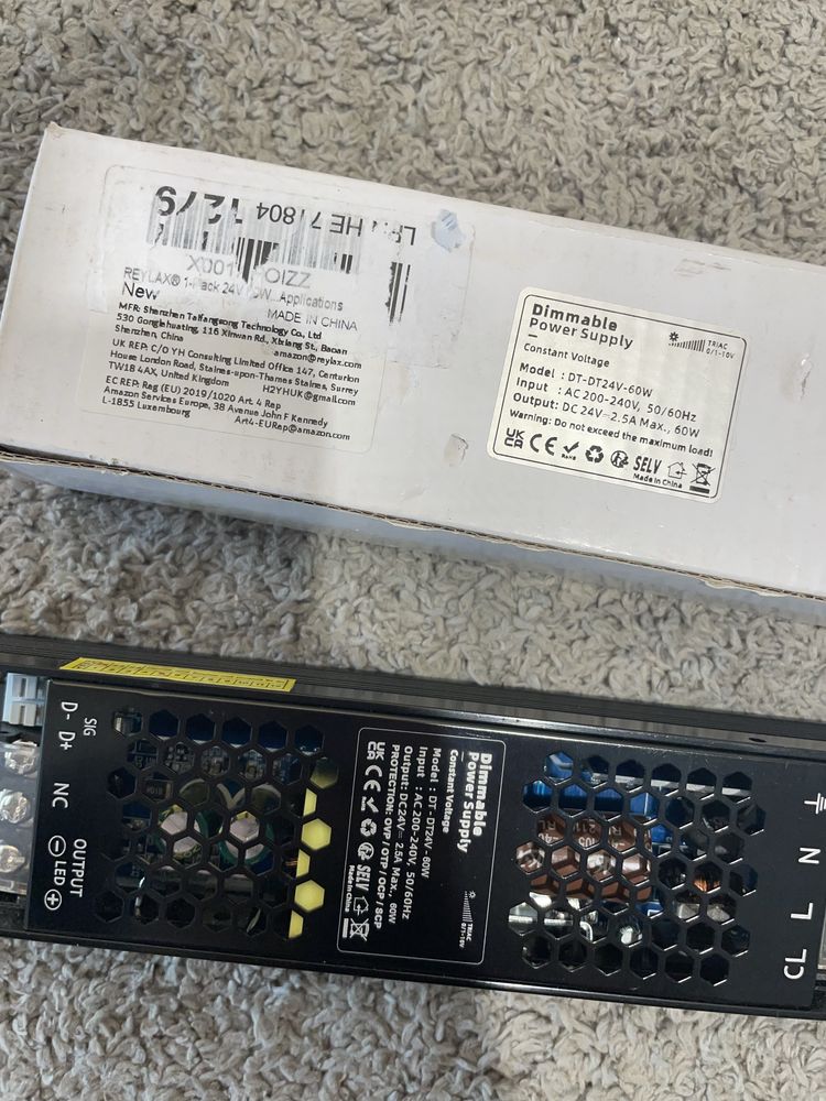 REYLAX Sterownik LED transformator LED 24V 60W (18)