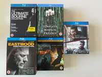 Várias caixas Blu-ray colecionador