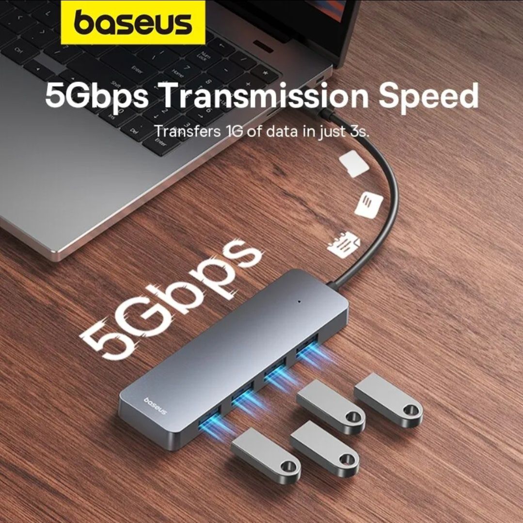 USB HUB 3.0 переходник Baseus