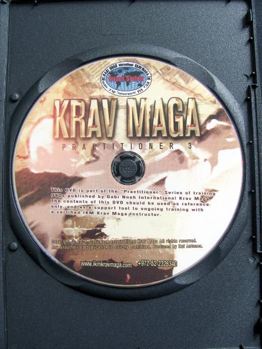 DVD de Krav Maga P3 (método de defesa pessoal israelita) - Gabi Noah