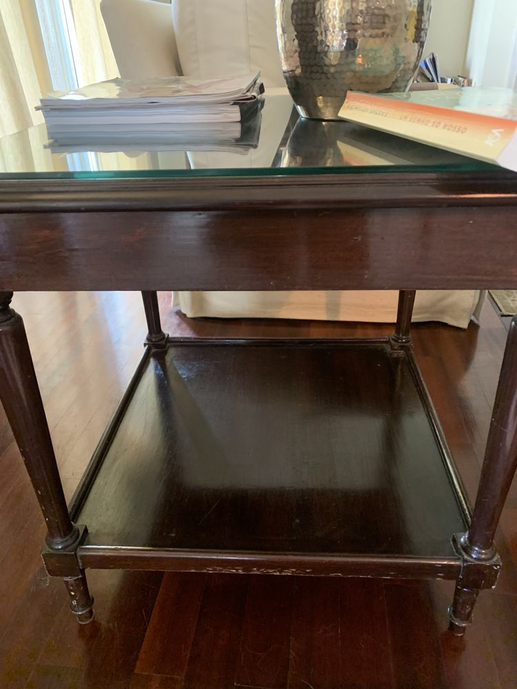 Mesa apoio madeira