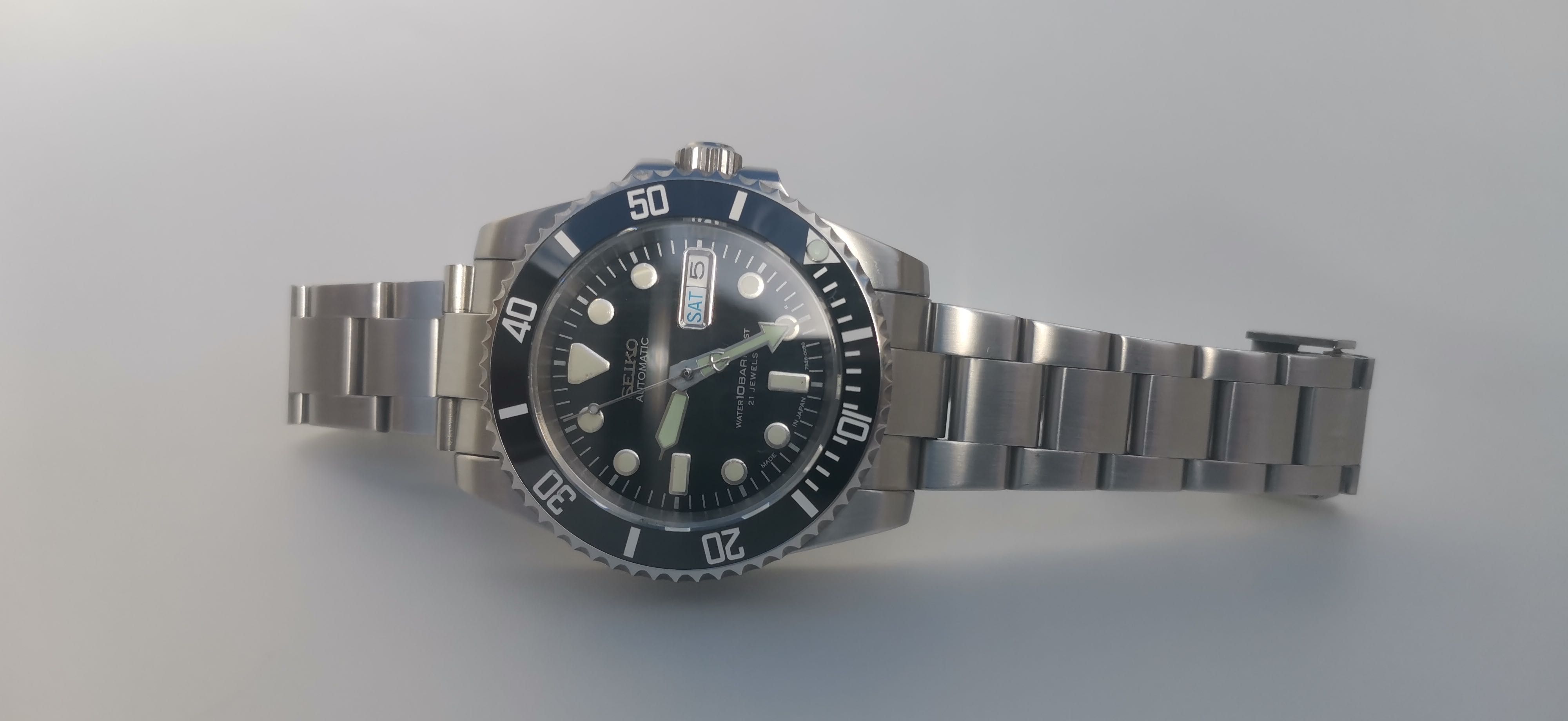 Seiko sub MOD exclusivo com a tecnologia atual do "submariner" SKX 031