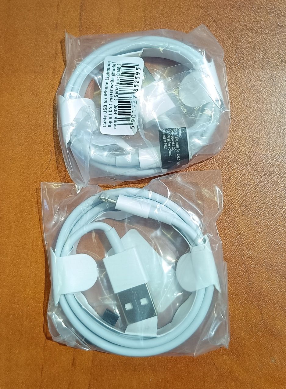 2 sztuki nowy kabel do iPhone
