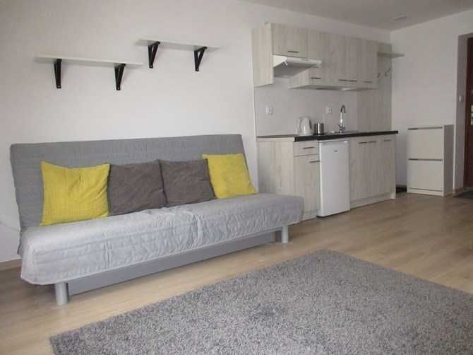 Pabianicka 34, Górna, przytulne, jasne studio, BRAK PROWIZJI