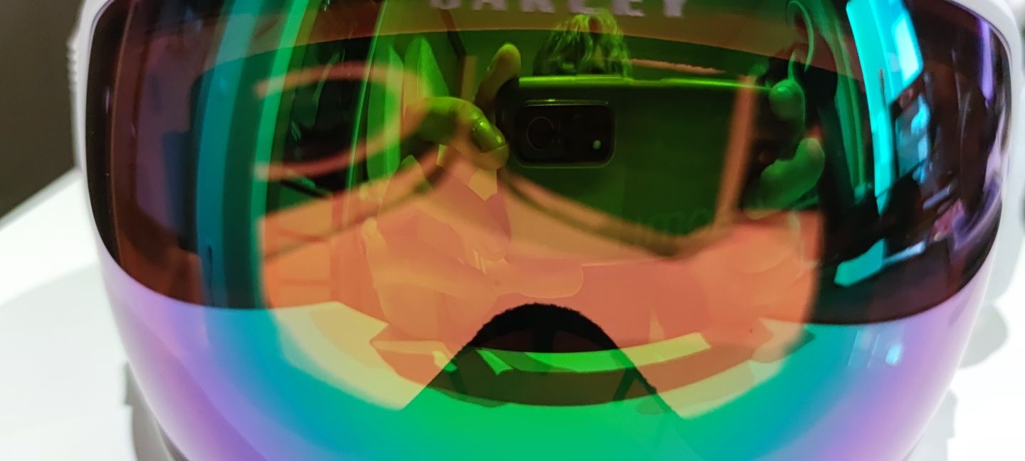 Oakley Fight TRACKER Iridium Jade Prizm L óculos neve