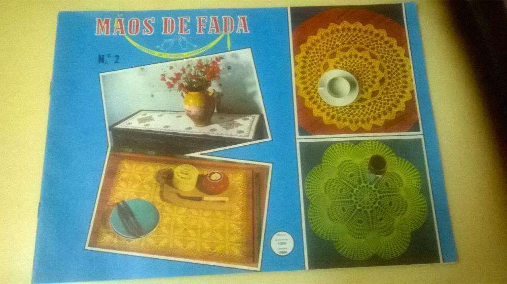 Revistas "Mãos de Fada" (5) e "Crochetar" (1)