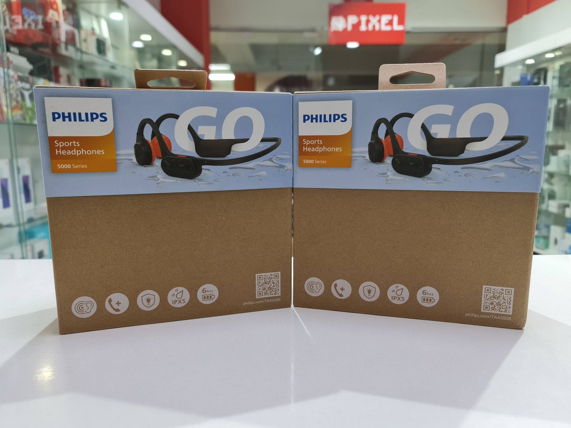 New Philips TAA5608BK Sport Headphones 5000 Series