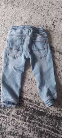 Spodnie jeansy joggery Reserved roz. 98