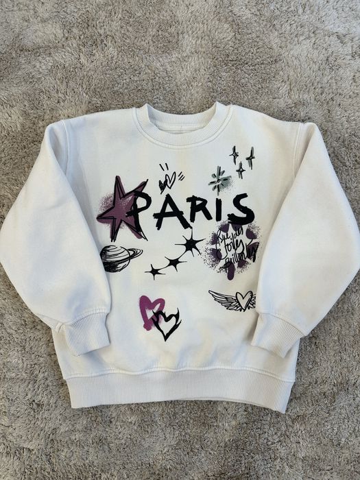 Худи/свитшот с начесом, реглан Zara размер 120