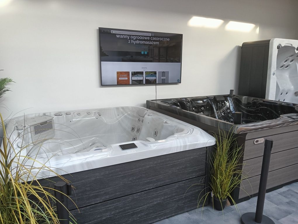 jacuzzi wanna ogrodowa wystawowa